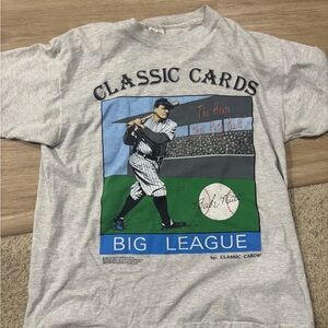 Vintage New York Yankees babe Ruth shirt